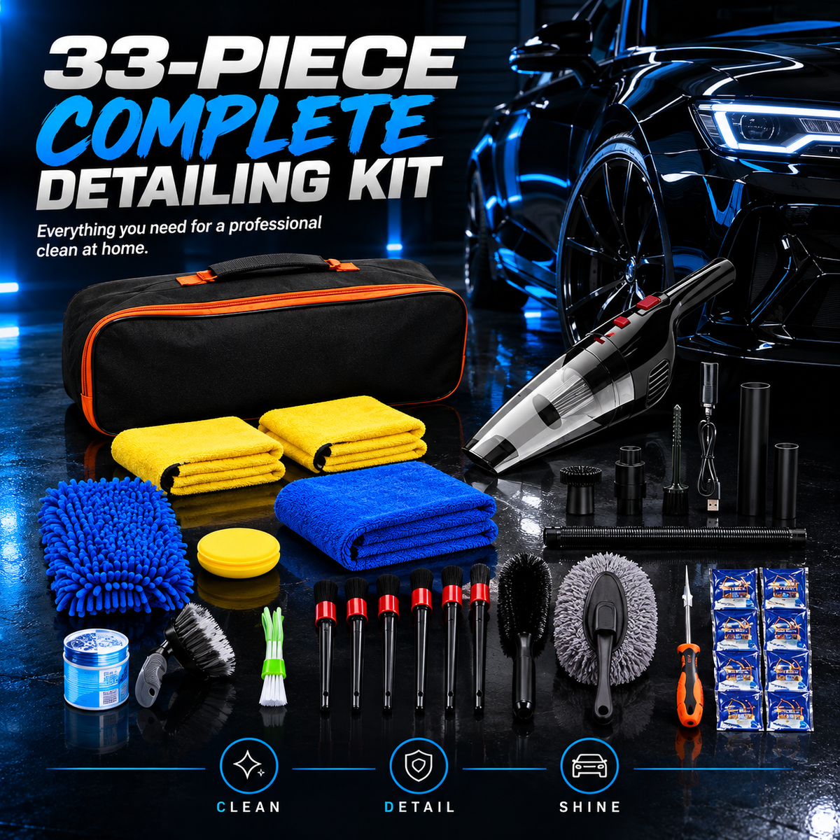 Hikmarion - Portable Detail kit